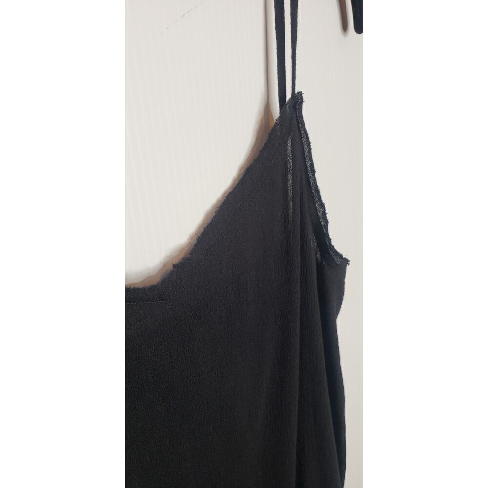 ATM ANTHONY THOMAS MELILLO Gauze Camisole Slip Tank Midi Dress Black Revolve XS - Picture 7 of 11